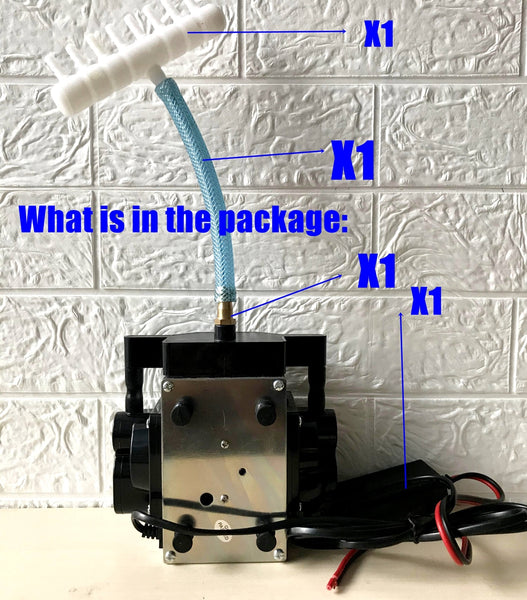 DC12V 24V High Pressure Air Compressor Powerful Commercial Air Pumps For fishing Fish farming Seafood Restaurant, Connect solar, Vehicle Battery or AC backup Power