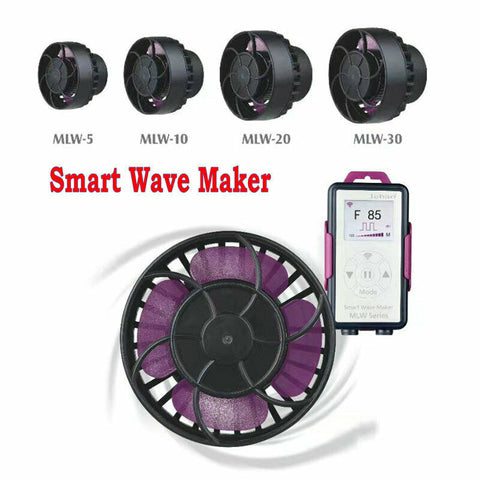 New Jebao WIFI Wavemaker Aquarium Wave Pump for Marine Reef Coral Tank With LCD Display Screen and Smart Controller,MLW5, MLW10, MLW20, MLW30