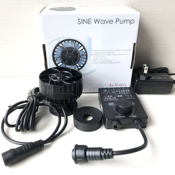 Jebao WIFI Marine Pump Aquarium SINE WAVE Flow Wavemaker Super Quiet for Fish Reef Marine Coral Tank, Model# SLW10 SLW20 SLW30