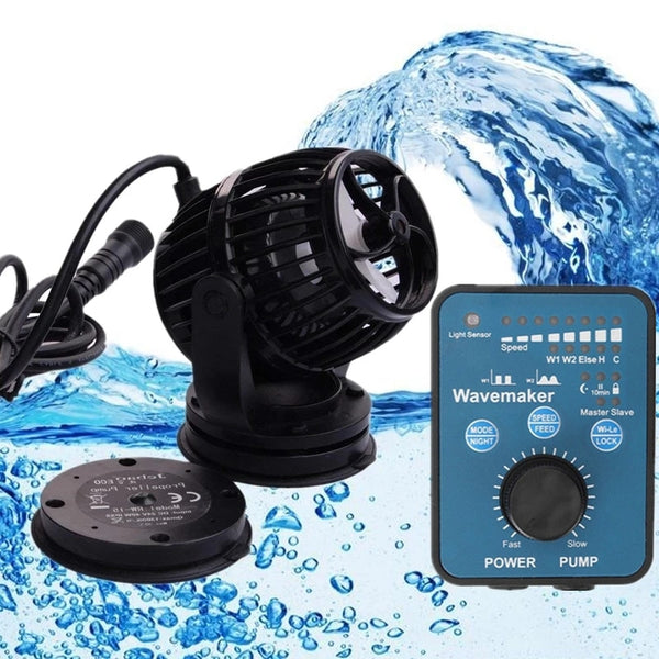 Jebao Aquarium Wave Maker Marine Pump DC 24V Wireless Smart Water Pump RW-4 RW8 RW15 RW20 for Fish Tank Pond